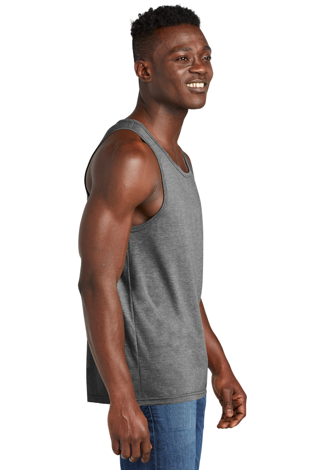 AlumGrey Allmade Unisex Tri-Blend Tank AL2019