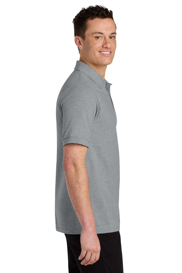 AthlHthr Jerzees Unisex Premium Ring Spun Cotton Pique Sport Shirt 443M