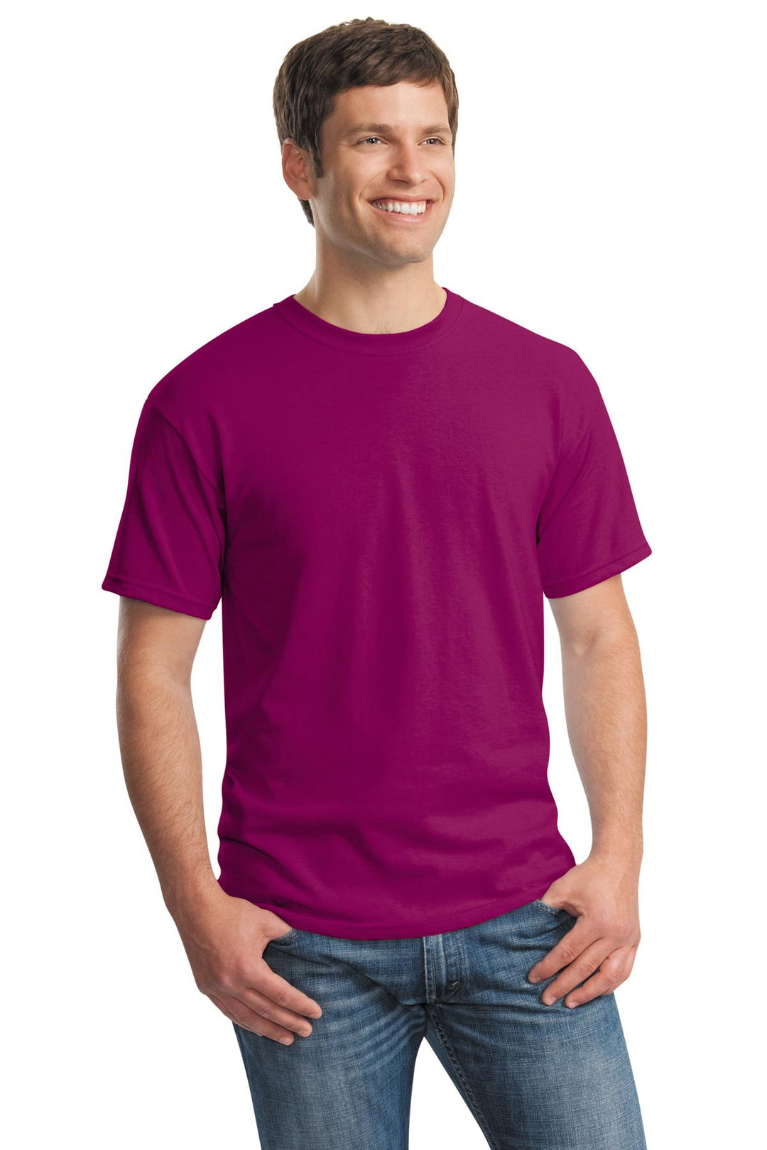 Berry Gildan - Heavy Cotton 100% Cotton T-Shirt. 5000
