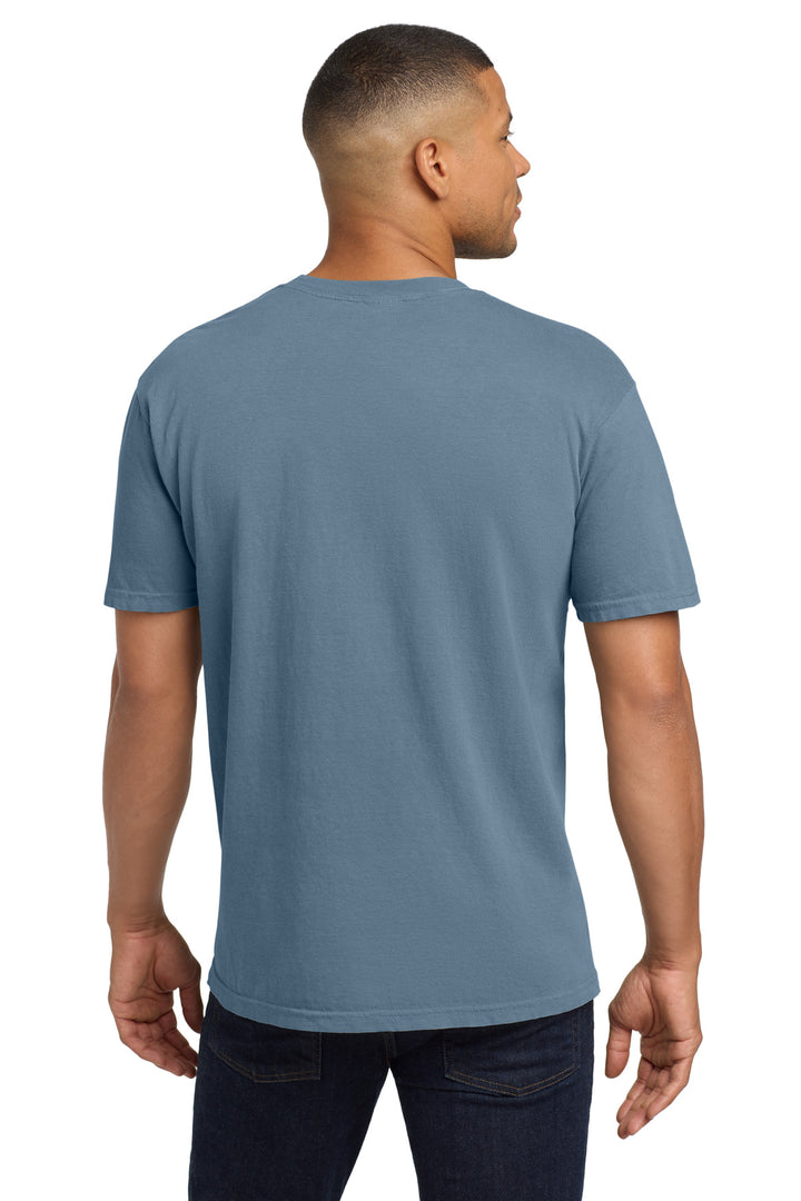 Blue Jean COMFORT COLORS Heavyweight Ring Spun Pocket Tee. 6030