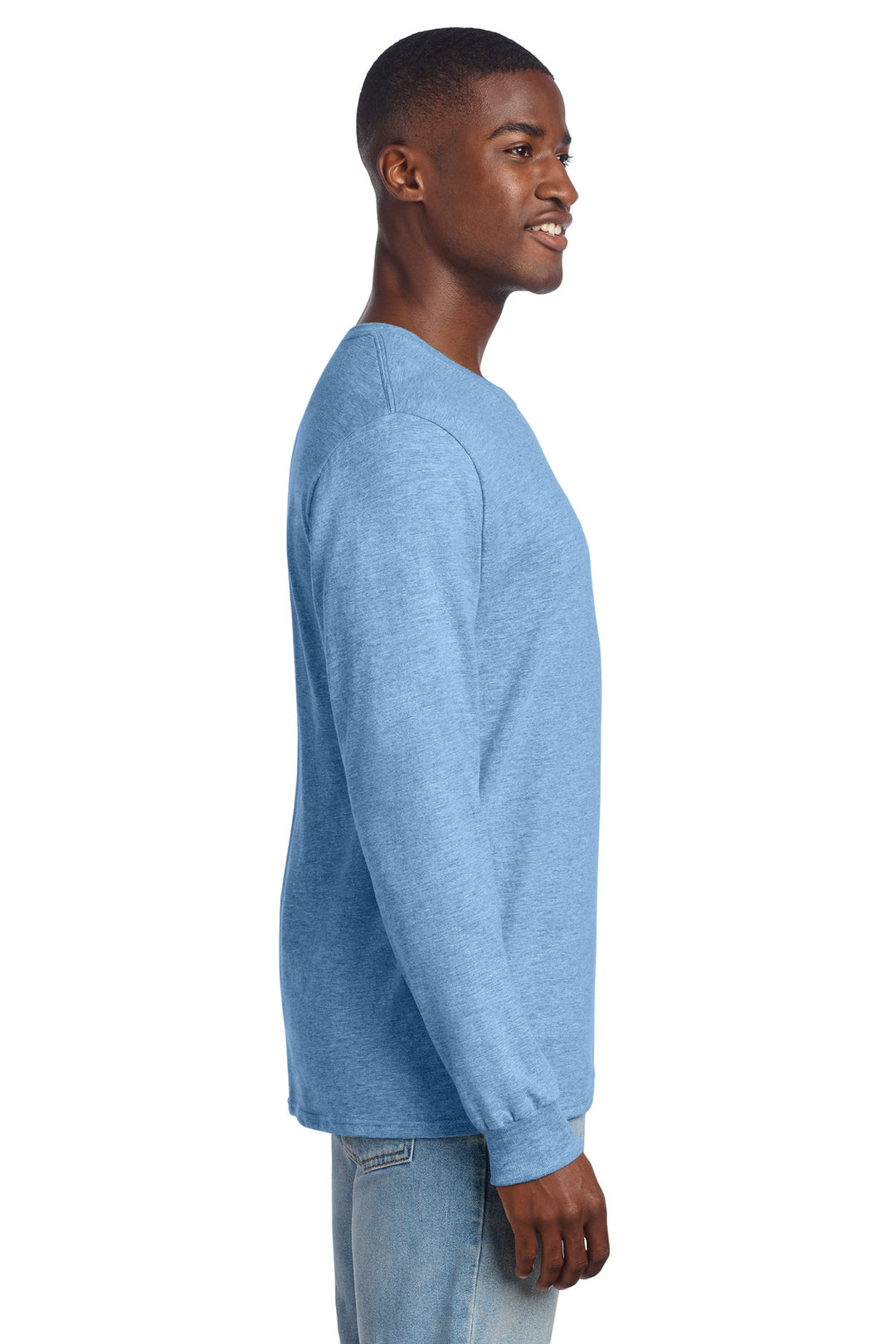 CarolnaHtr Jerzees Premium Blend Ring Spun Long Sleeve T-Shirt 560LS