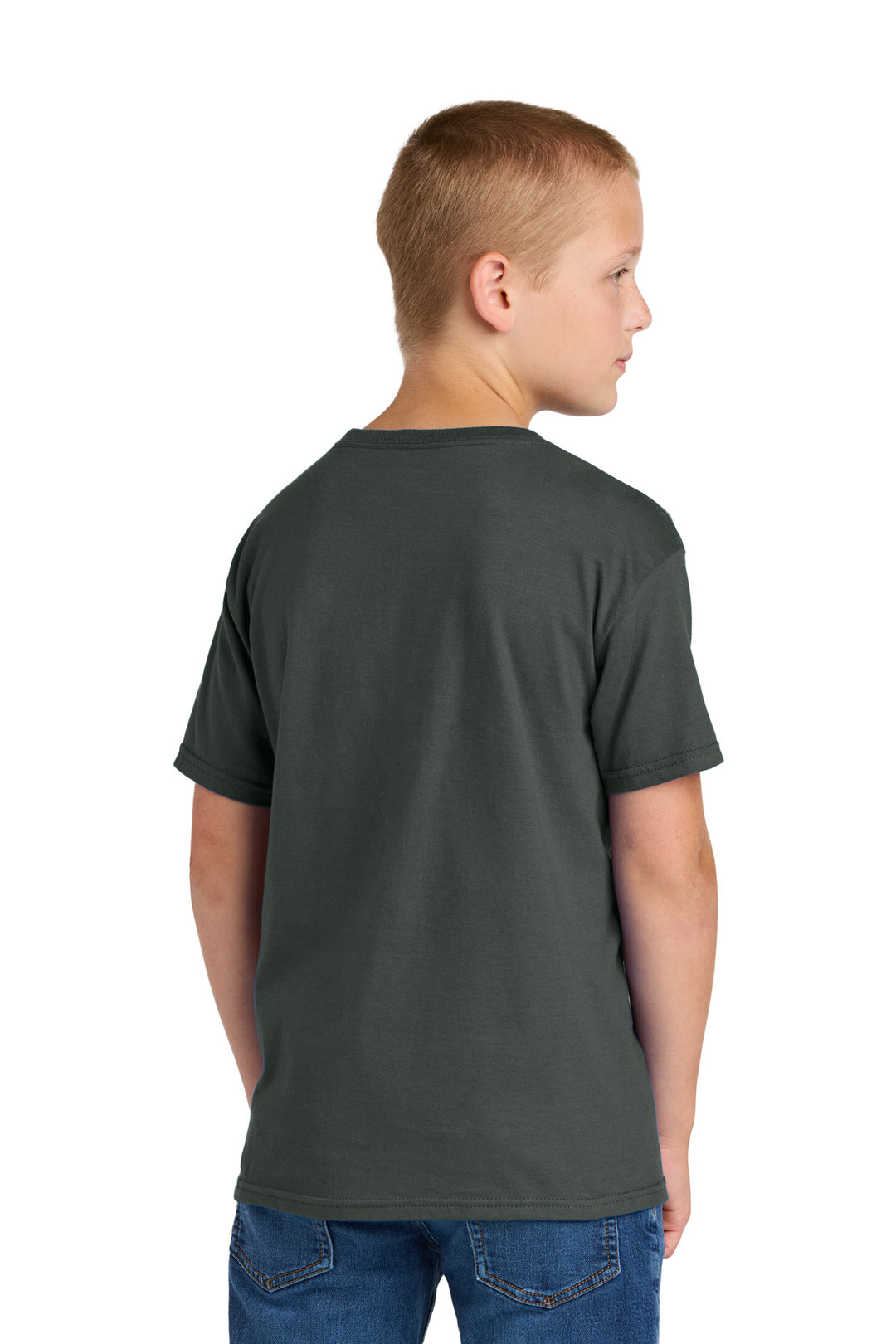 CharGrey Jerzees Classics Youth Cotton T-Shirt 363Y