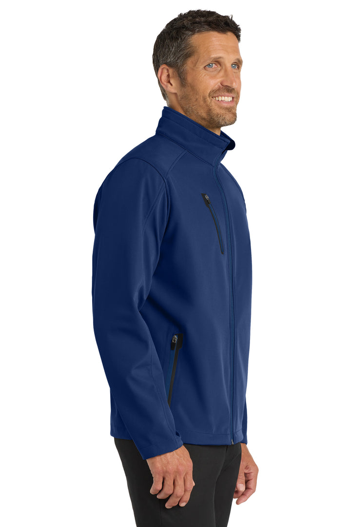 Estate Blue Port Authority Welded Soft Shell Jacket. J324