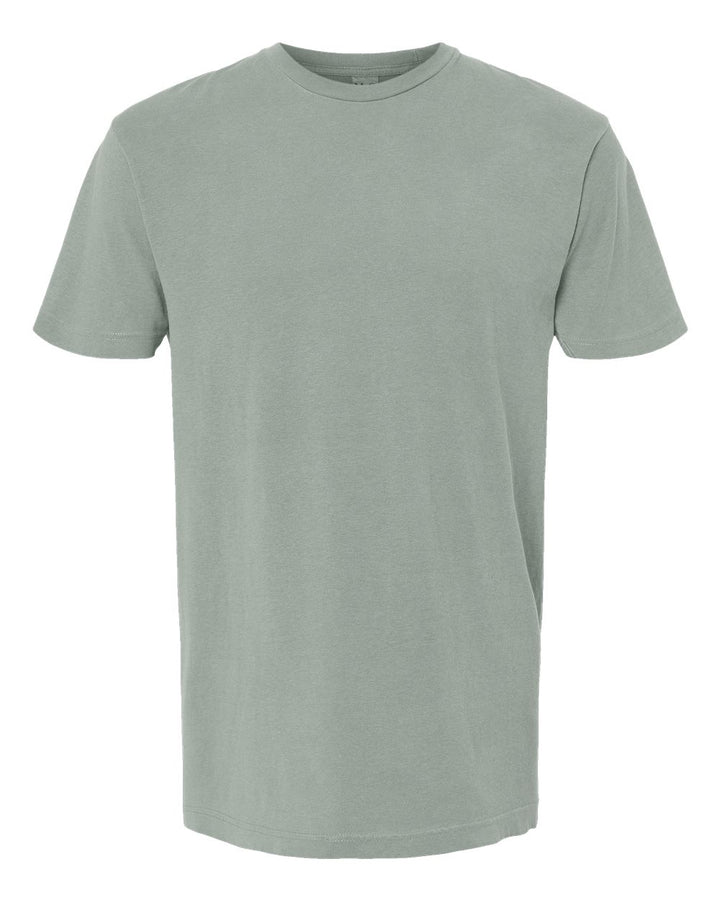 Front View of Bay Vintage Garment-Dyed T-Shirt - 6500M