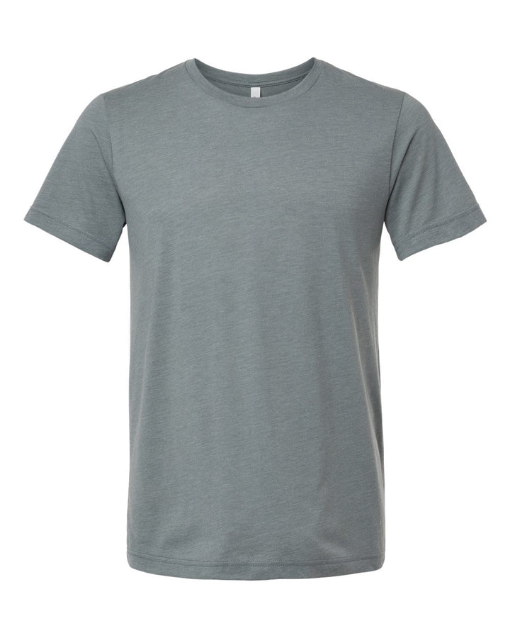 Front View of Blue Storm Triblend Triblend Tee - 3413