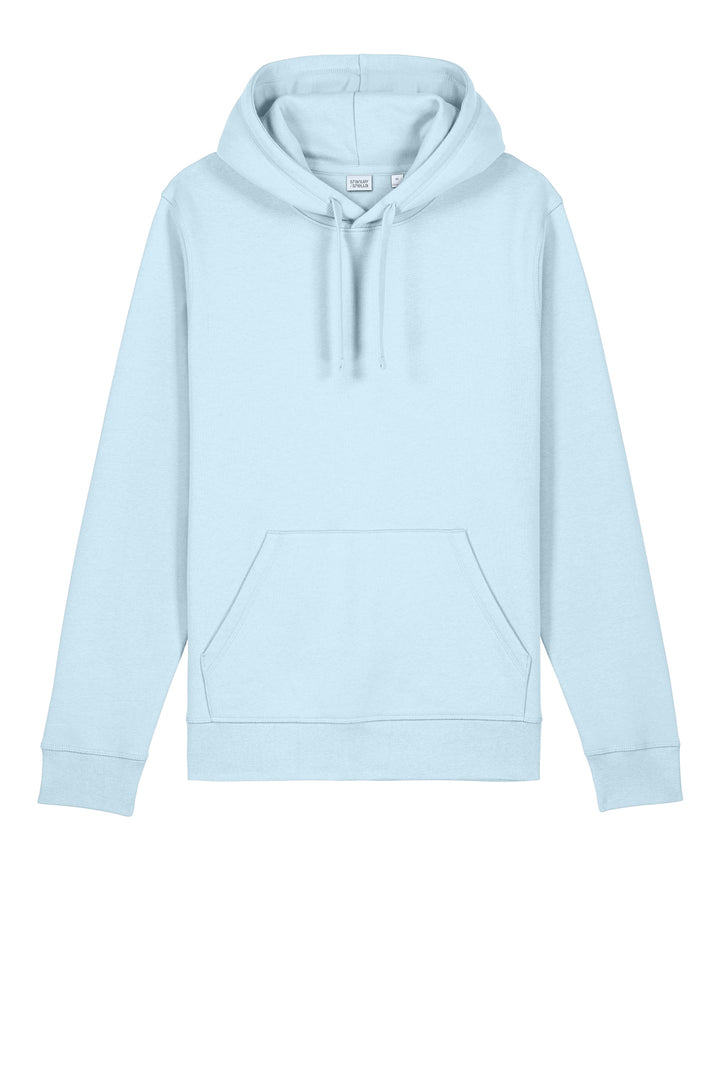 Front View of BlueIce Stanley/Stella Unisex Drummer 2.0 Hooded Sweatshirt SXU009