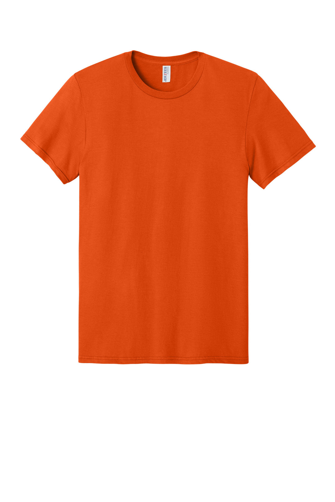 Front View of Burnt Orange Jerzees Classics Unisex Cotton T-Shirt 363M