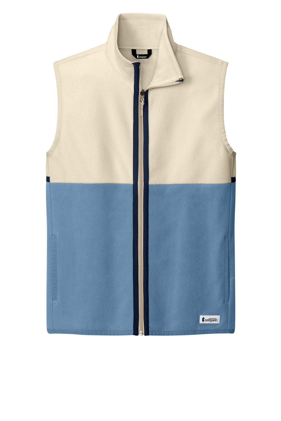 Front View of Crm/Fjord Cotopaxi Amado Fleece Vest COTOM1693