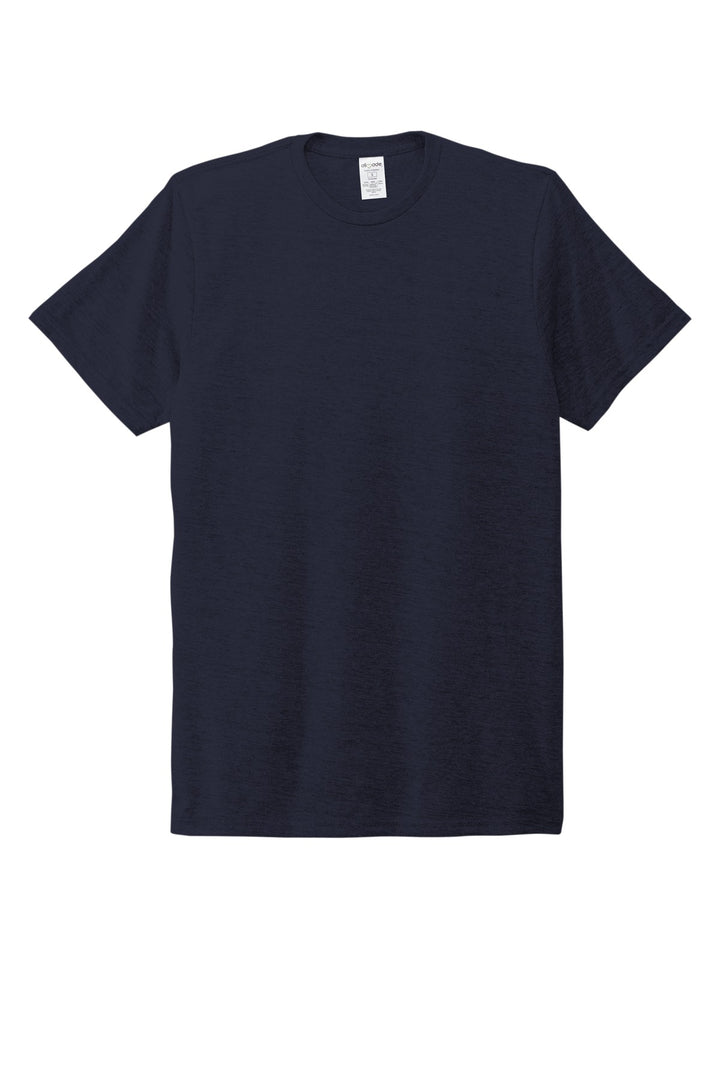 Front View of NghtSkyNvy Allmade Unisex Tri-Blend Tee AL2004