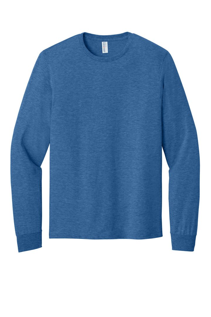Front View of RetHtRoyal Jerzees Classics Unisex Cotton Long Sleeve T-Shirt 363L