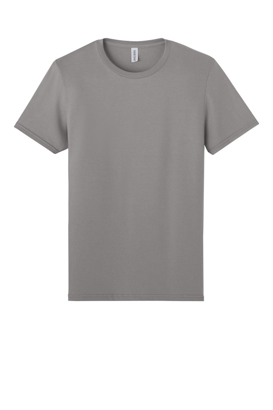 Front View of Rock Jerzees Unisex Premium Combed Ring Spun Cotton Tee 570M