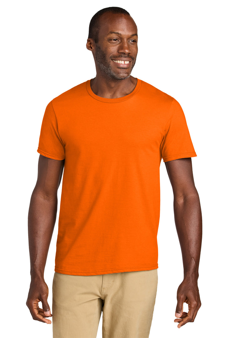 Front View of SftyOrg Jerzees Classics Unisex Cotton T-Shirt 363M