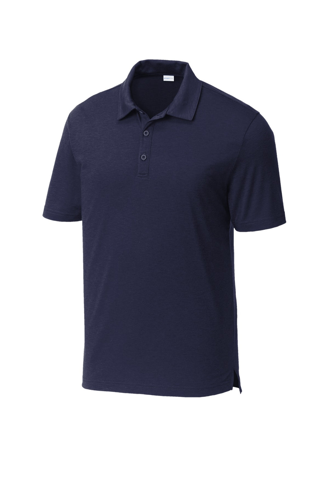 Front View of TrueNavy Sport-Tek PosiCharge Strive Polo ST530