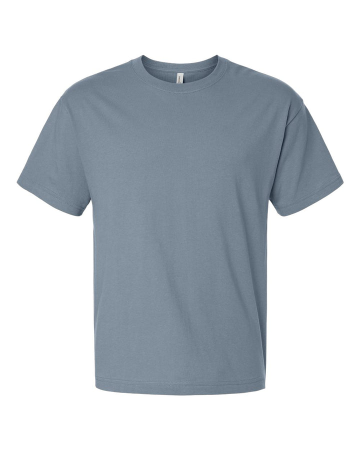 Front View of Vintage Denim 6 oz. Heavyweight Tee - 3010
