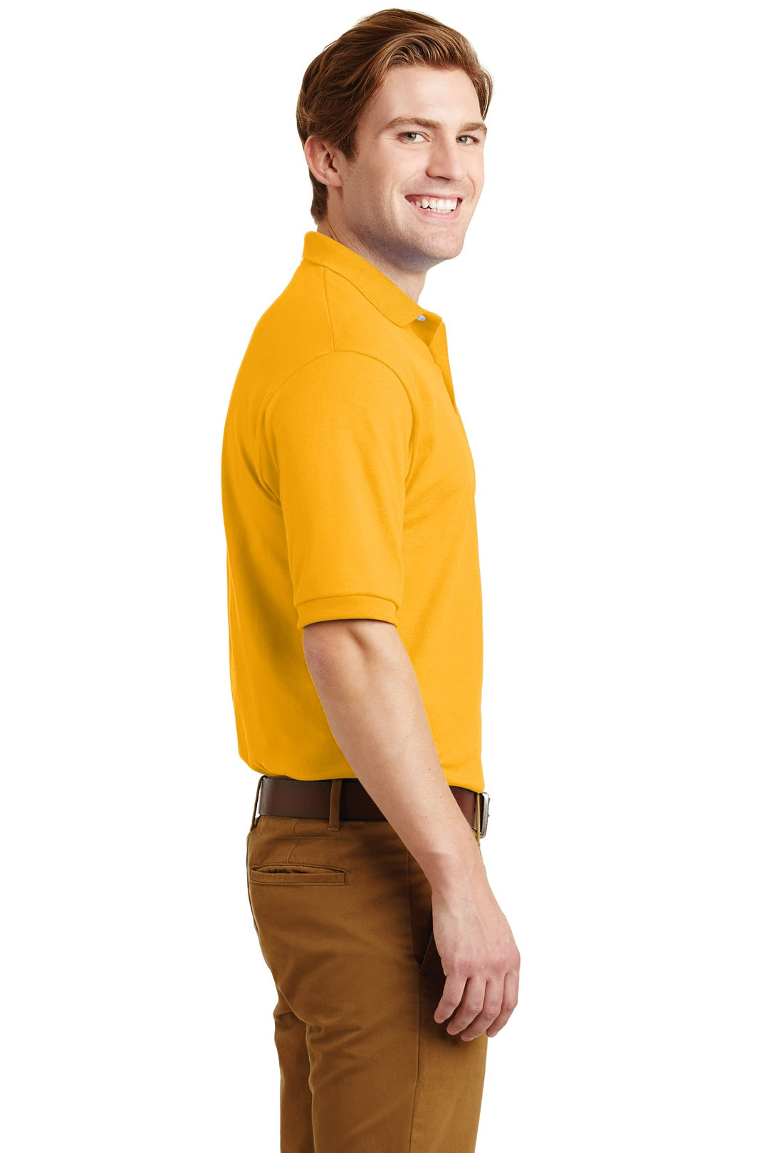 GOLD Jerzees Dri-Power Sport Shirt. 437M