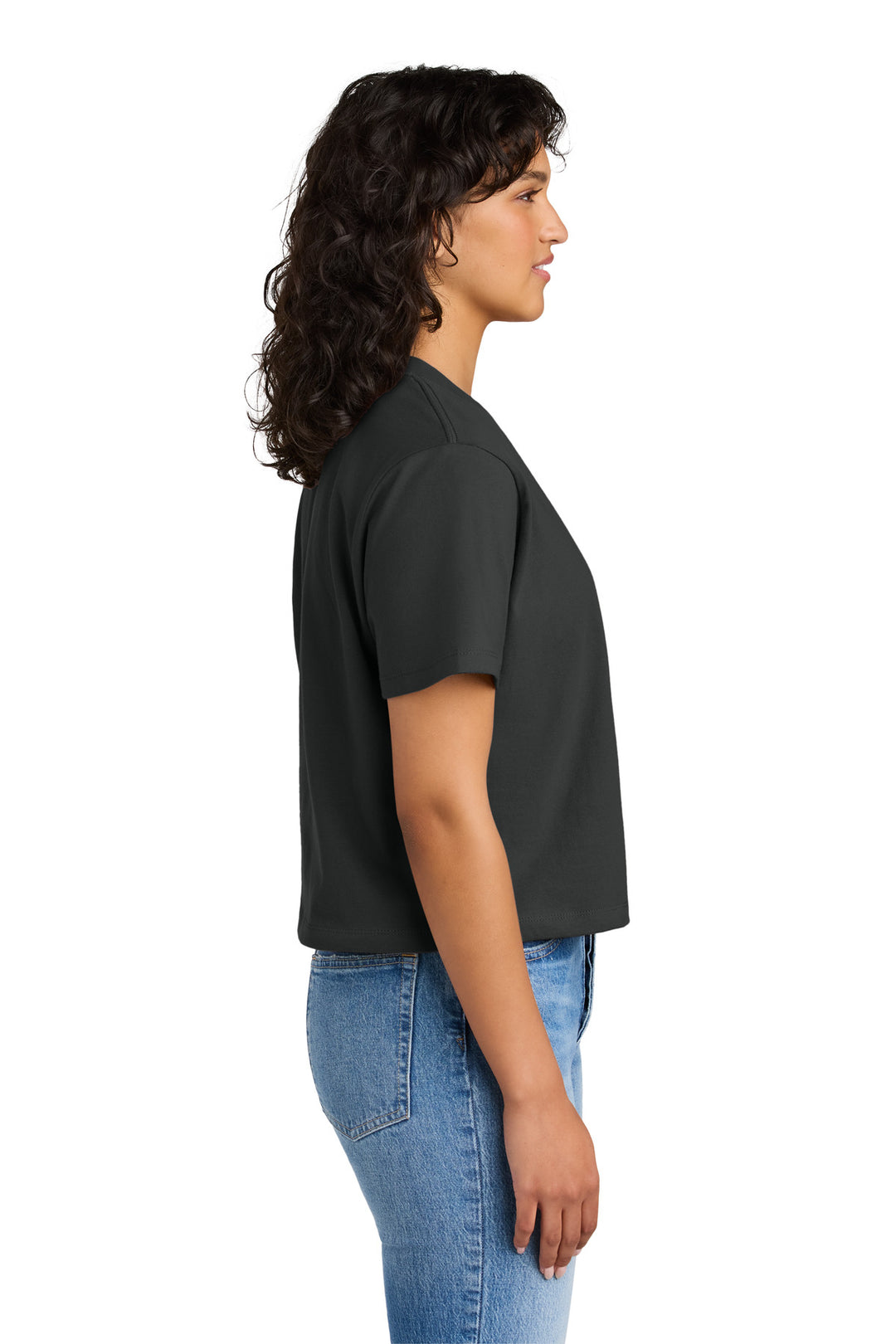 GrphBlack Next Level Apparel Women's Heavyweight Boxy Tee NL7610
