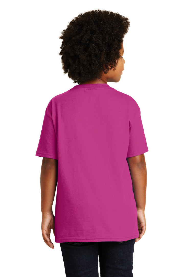 Heliconia Gildan - Youth Ultra Cotton 100% US Cotton T-Shirt. 2000B