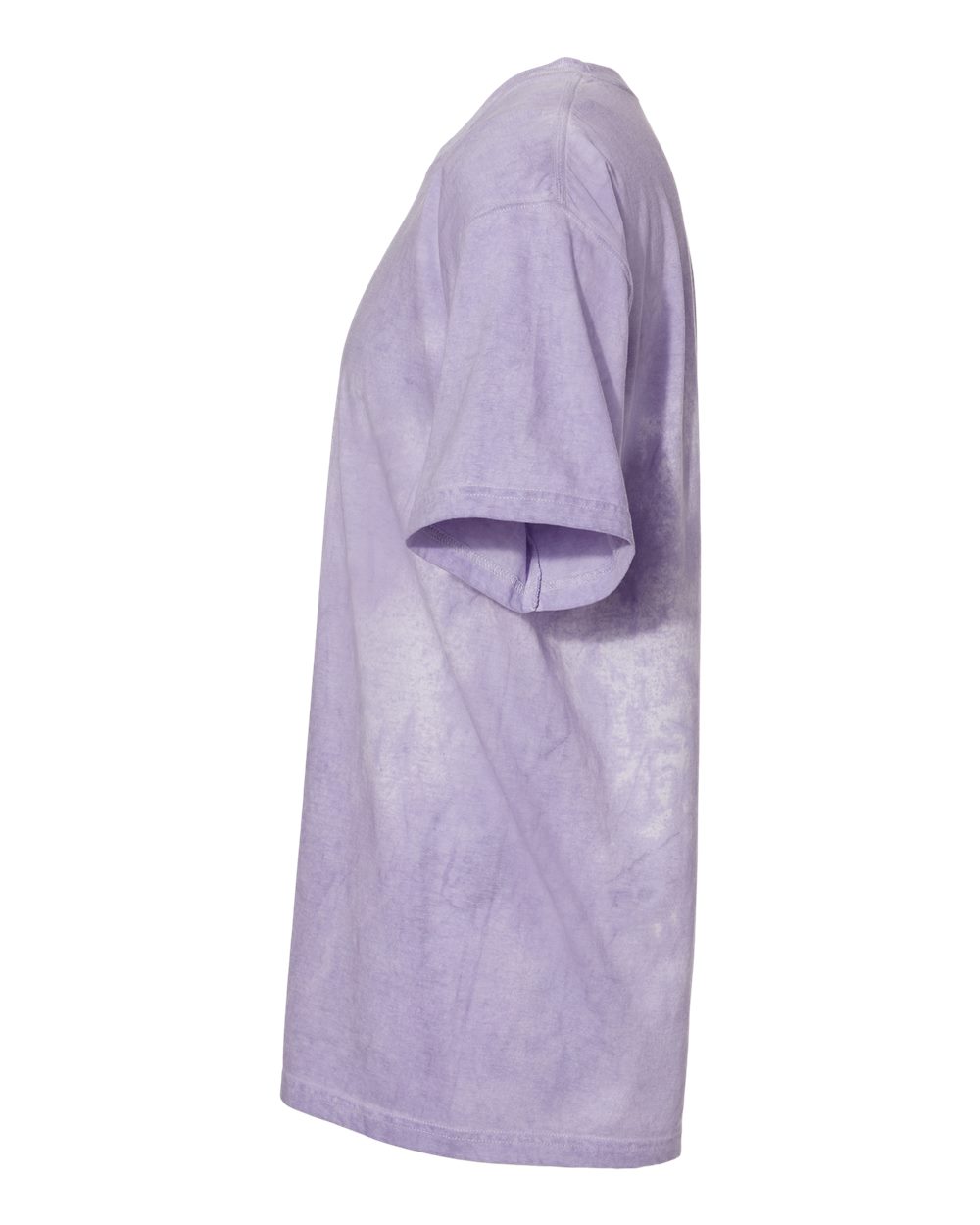 Left View of Amethyst Colorblast™ Heavyweight T-Shirt - 1745