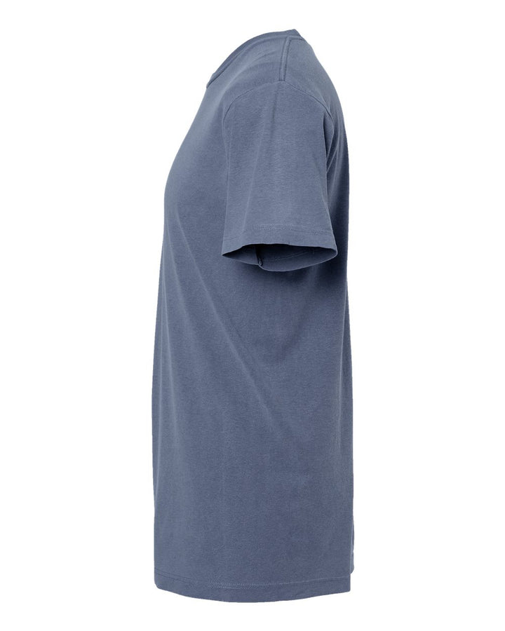Left View of Blue Jean Vintage Garment-Dyed T-Shirt - 6500M