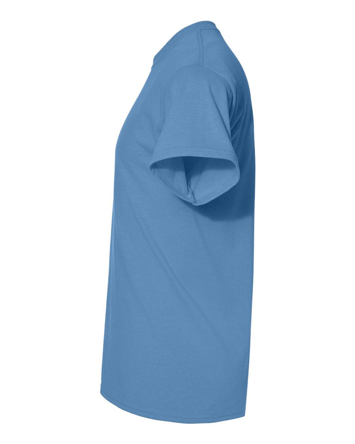 Left View of Denim Blue Essential-T T-Shirt - 5280