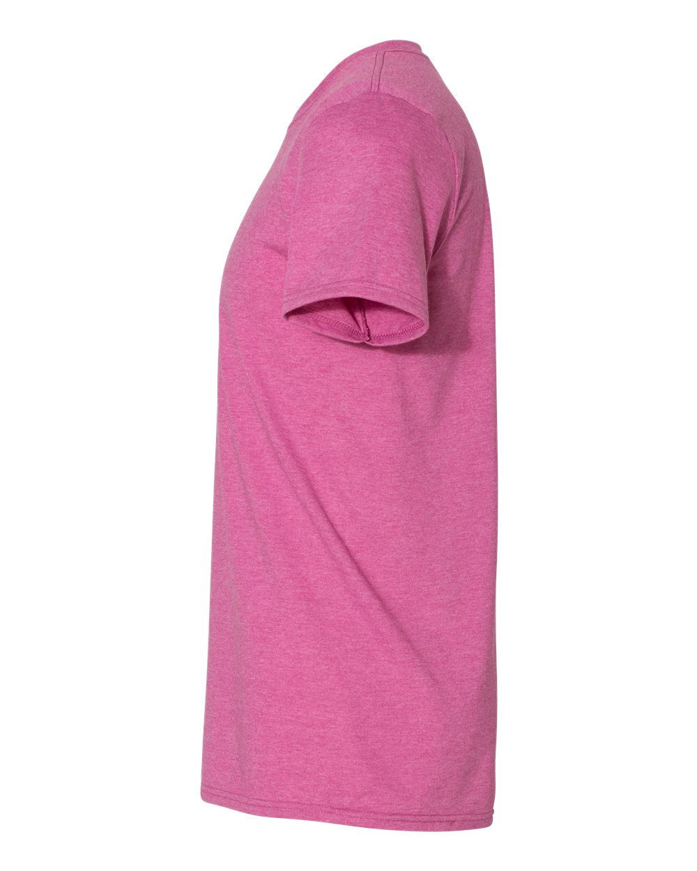 Left View of Heather Berry Softstyle® T-Shirt - 64000