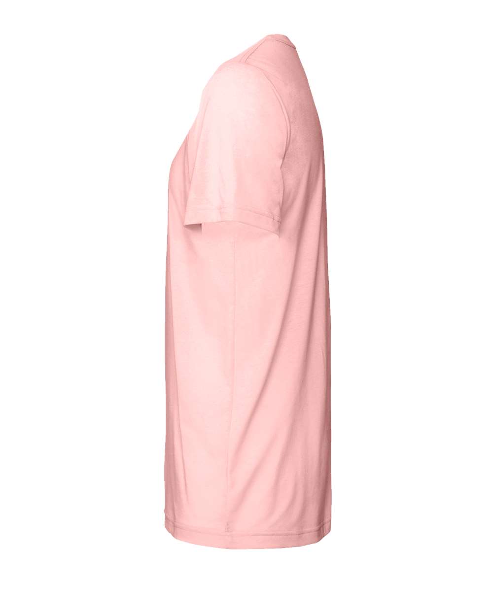 Left View of Pink Triblend Triblend Tee - 3413