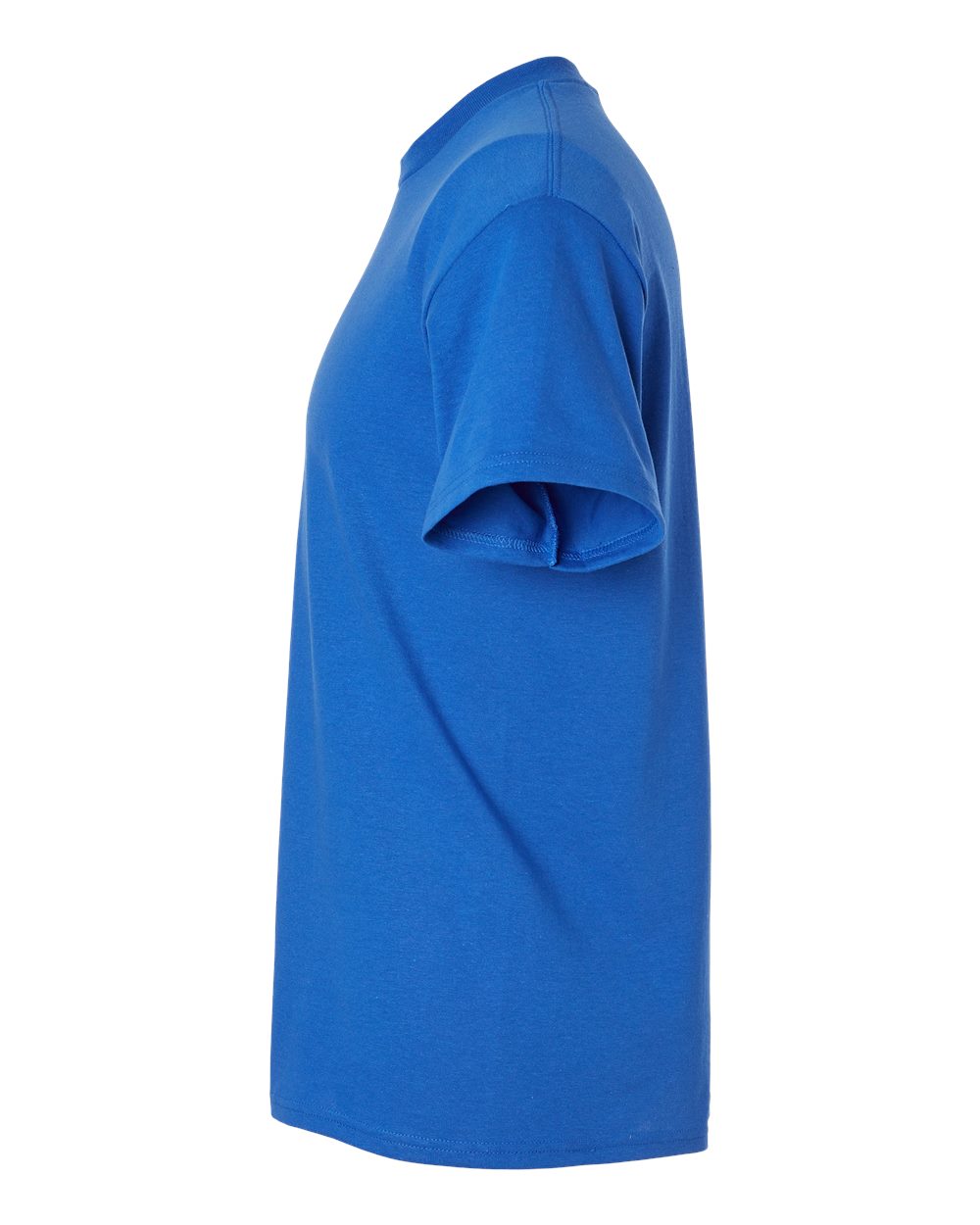 Left View of Royal DryBlend® T-Shirt - 8000