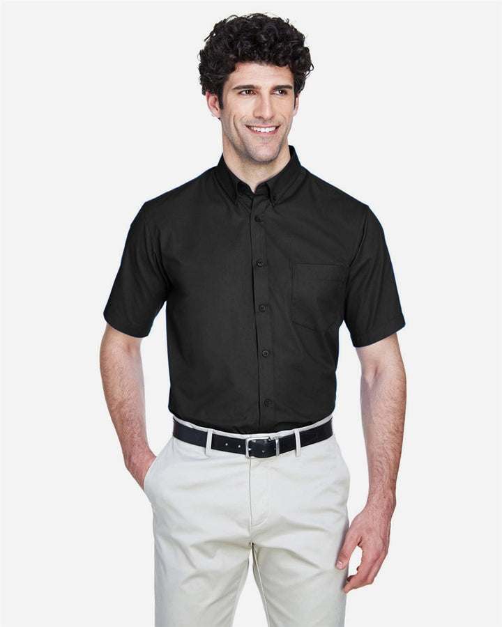 Men's Tall Optimum Short Sleeve Twill Dress Shirt - 88194T  grouped