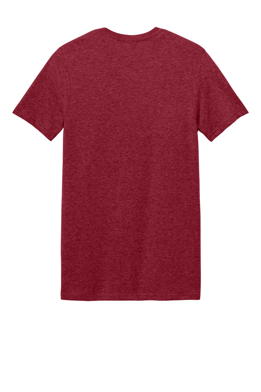 Rear View of Antqu Chry Red Gildan Softstyle T-Shirt. 64000