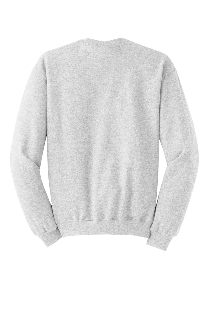 Rear View of Ash Jerzees - NuBlend Crewneck Sweatshirt. 562M