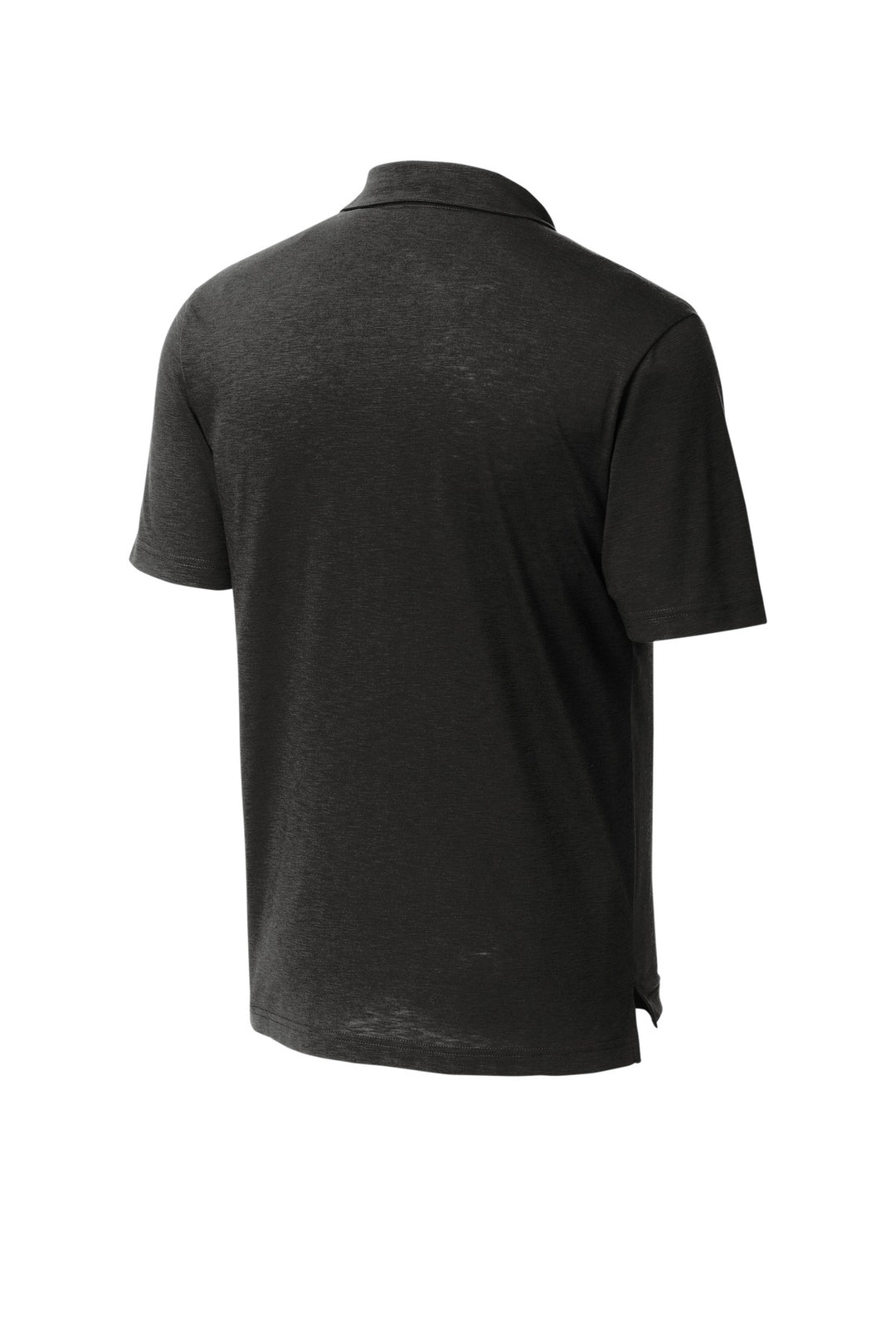 Rear View of Black Sport-Tek PosiCharge Strive Polo ST530
