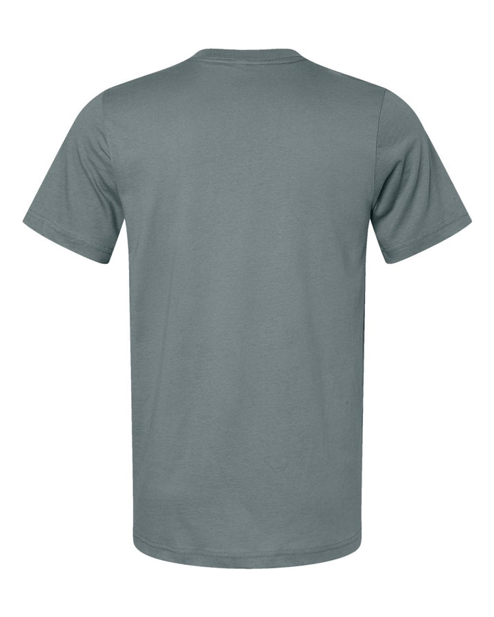 Rear View of Blue Storm Jersey Tee - 3001