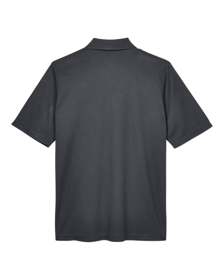 Rear View of Carbon Men's Tall Origin Performance Piqué Polo - 88181T