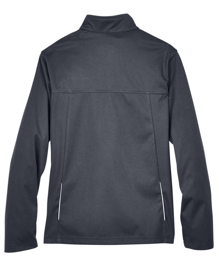 Rear View of Carbon Women's Techno Lite Three-Layer Knit Tech-Shell - CE708W