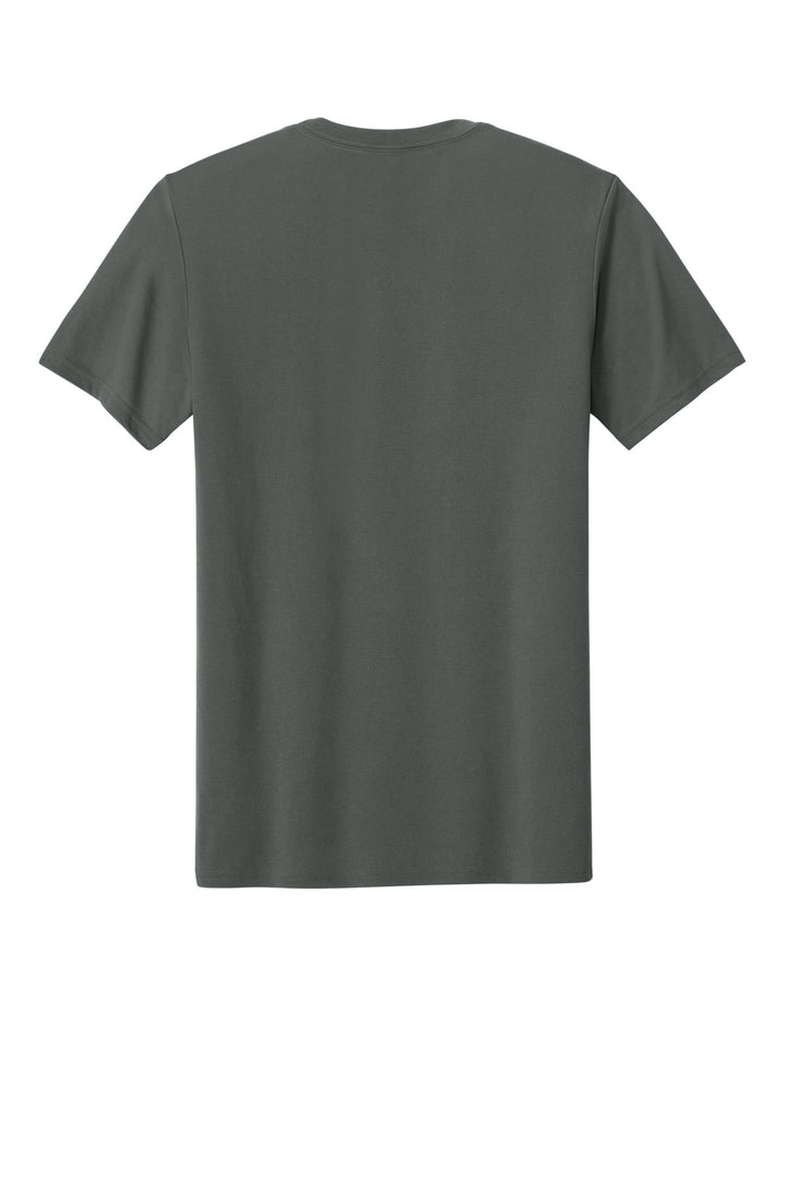 Rear View of Charcoal Gildan Gildan Performance T-Shirt. 42000