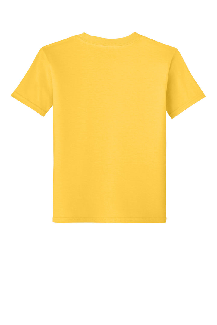 Rear View of Daisy Gildan Youth Softstyle T-Shirt 64000B