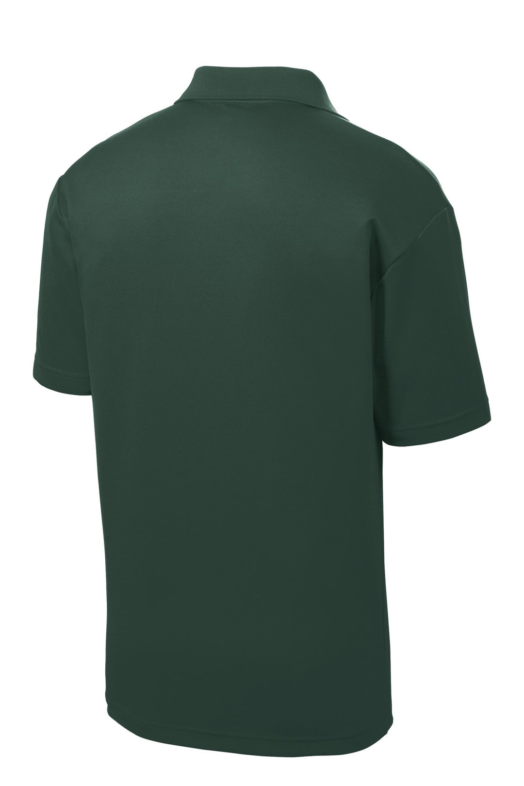 Rear View of Dark Forest Gn Sport-Tek PosiCharge RacerMesh Polo. ST640
