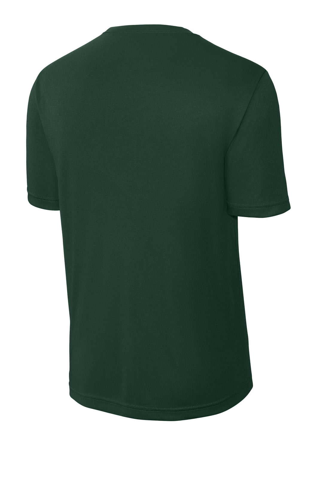 Rear View of Forest Green Sport-Tek PosiCharge Competitor Tee. ST350