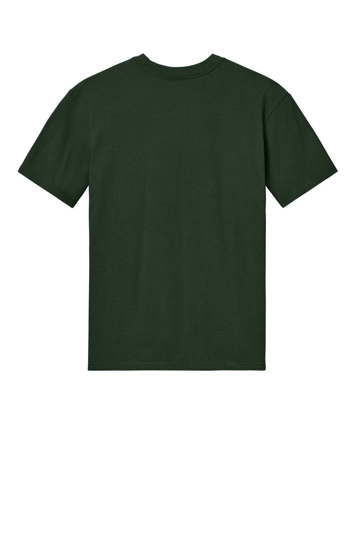 Rear View of ForestGrn Gildan Hammer Maxweight Tee 75000