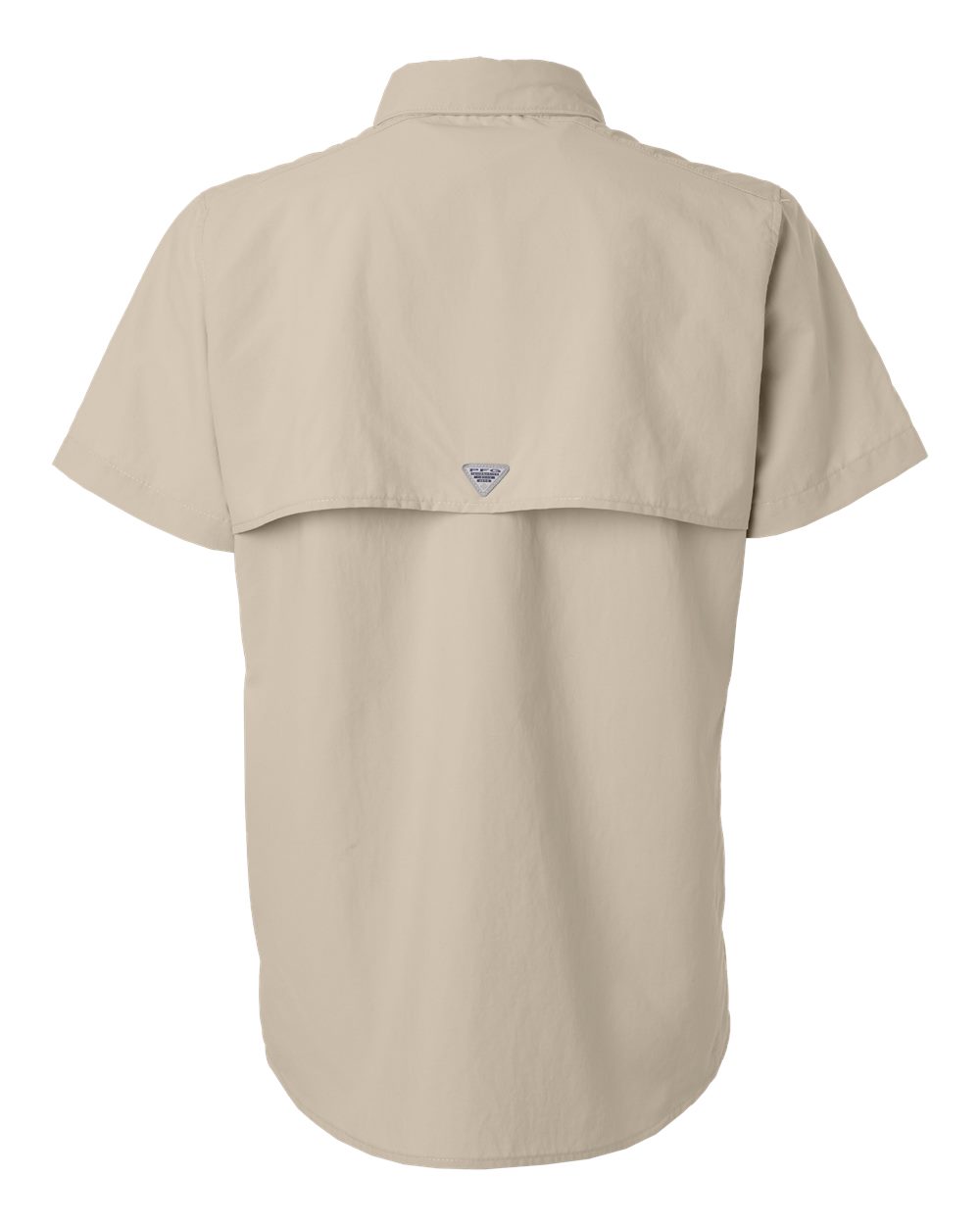 Rear View of Fossil Women's PFG Bahama™ Short Sleeve Shirt - 212473