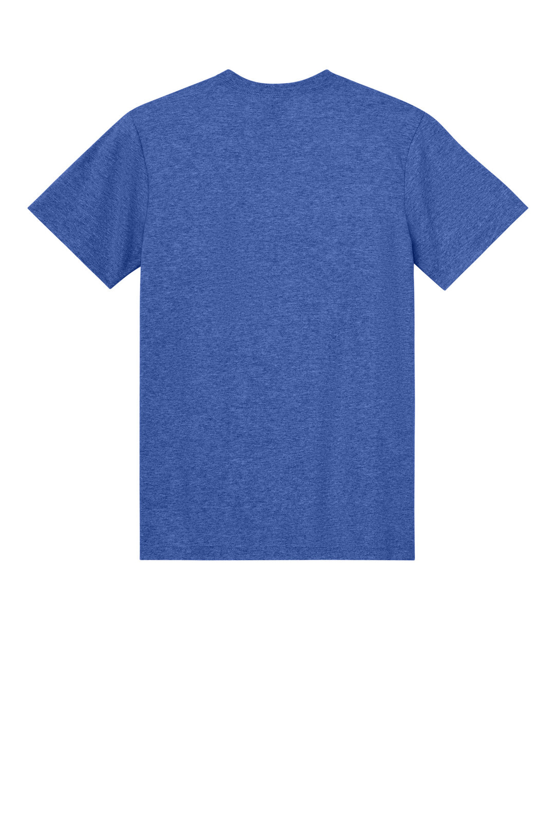 Rear View of HthrRoyal Gildan Light Cotton Tee 3000