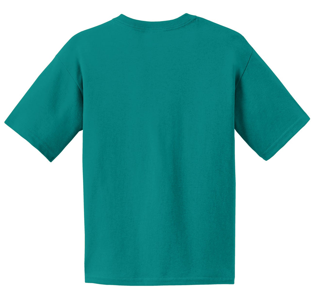 Rear View of Jade Dome Gildan - Youth Ultra Cotton 100% US Cotton T-Shirt. 2000B