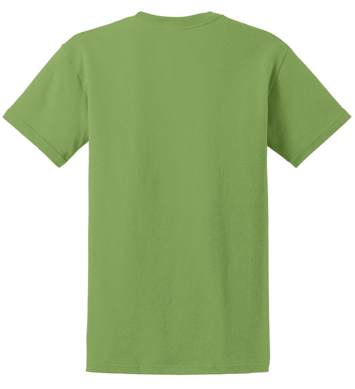 Rear View of Kiwi Gildan - Ultra Cotton 100% US Cotton T-Shirt. 2000