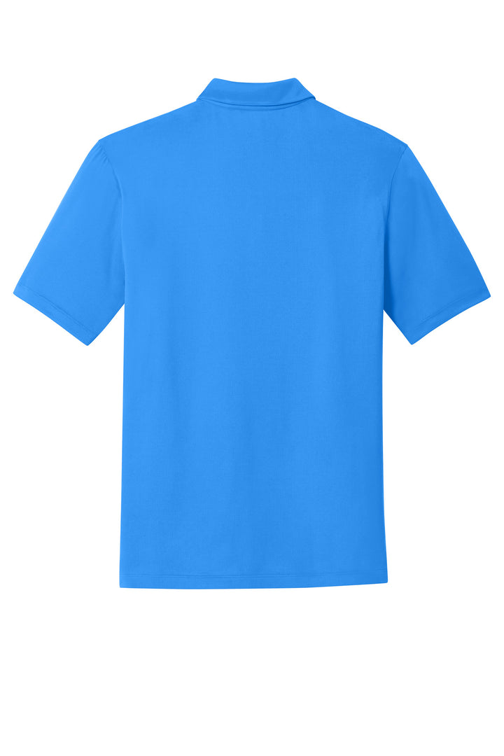 Rear View of Light Photo Bl Nike Dri-FIT Legacy Polo. 883681