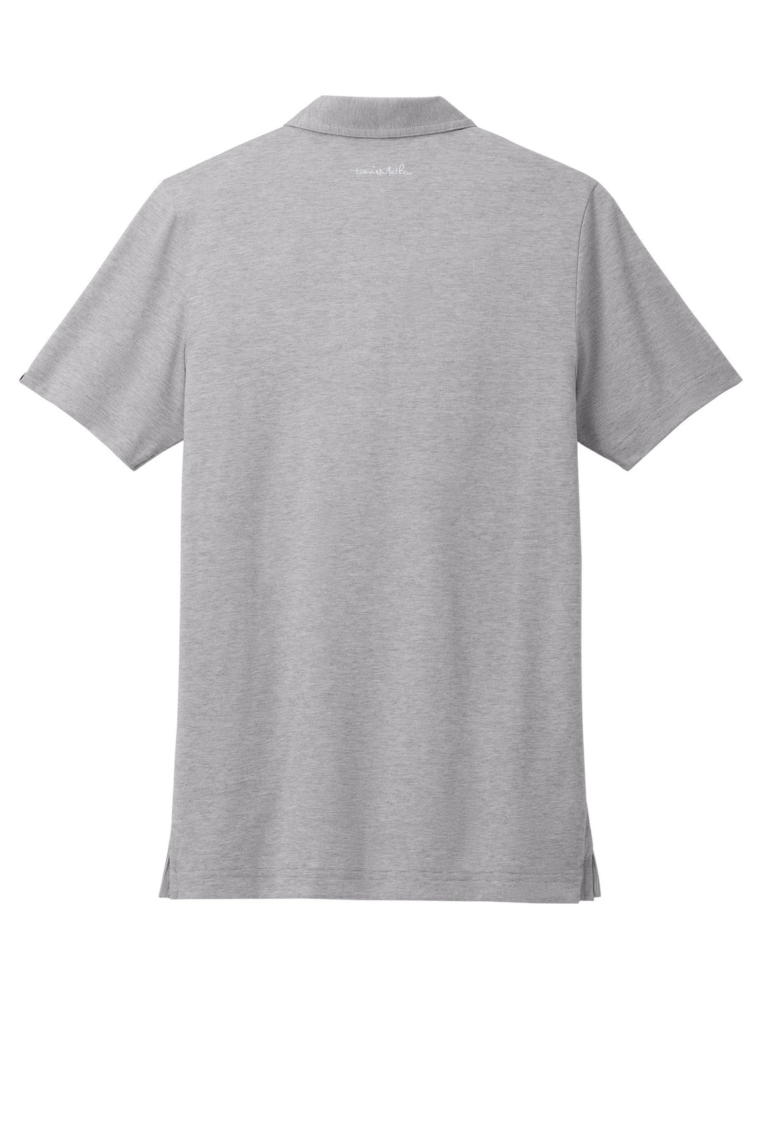 Rear View of LtGreyHt TravisMathew Sunnyvale Polo TM1MAA369