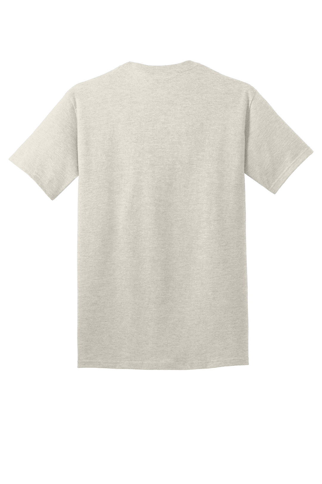 Rear View of OatHthr Port & Company - Core Cotton Tee. PC54