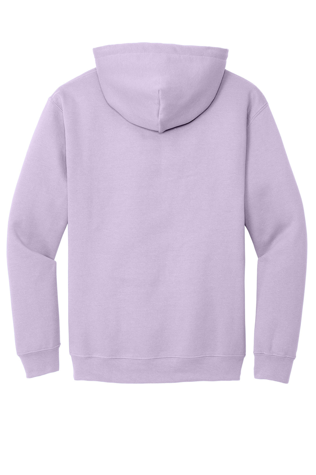 Rear View of Orchid Gildan - Heavy Blend Hooded Sweatshirt. 18500