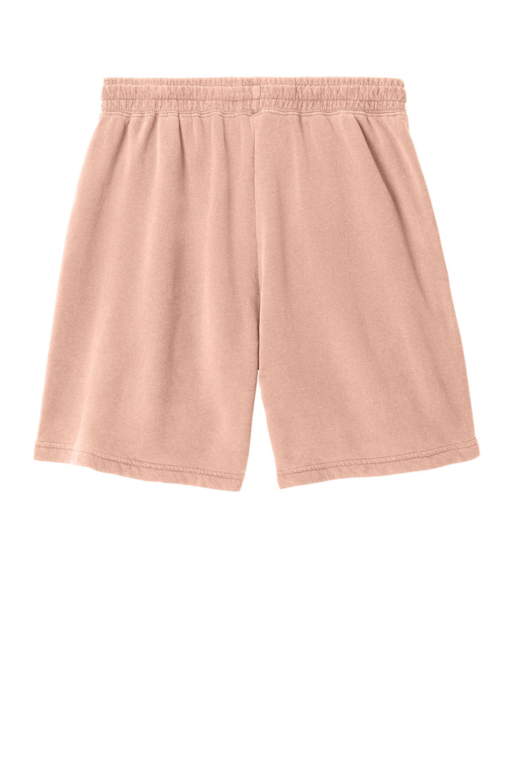 Rear View of Peachy Comfort Colors Lightweight Sweatshort 1468