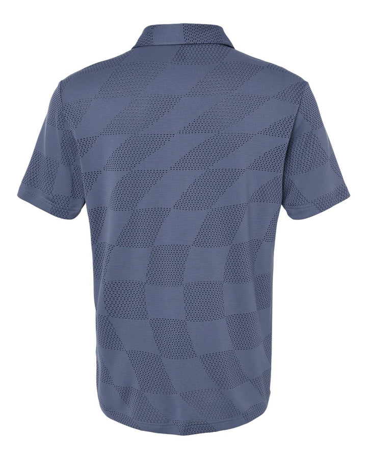 Rear View of Preloved Ink Ultimate365 Textured Polo - A2004