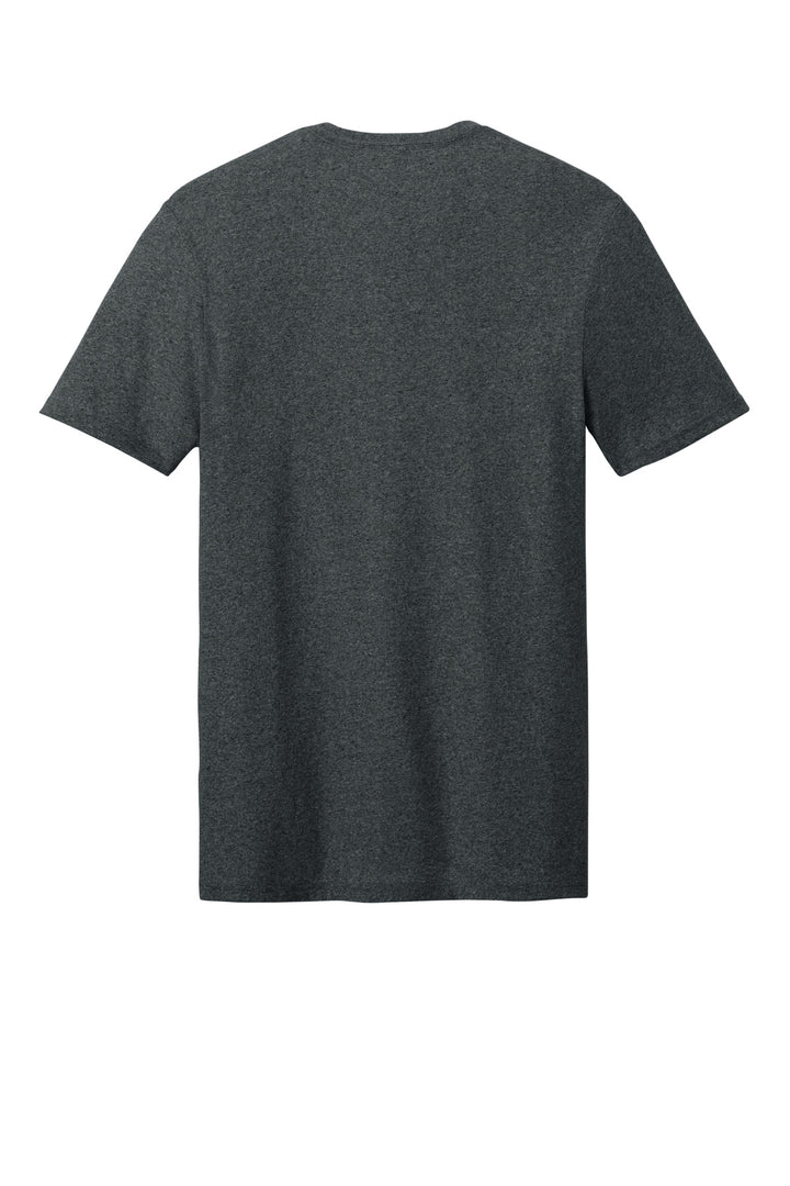 Rear View of RldedChrHr Allmade Unisex Recycled Blend Tee AL2300